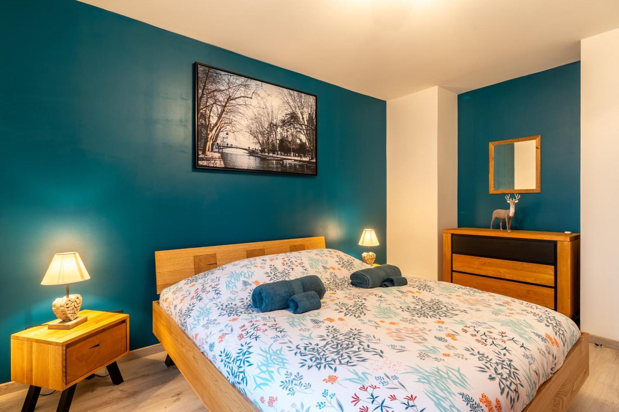 Charmant Appartement A 5 Minutes A Pied De La Vielle Ville Annecy Avec Parking Prive Exteriör bild